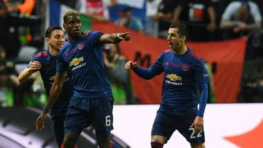 Paul Pogba Manchester United Europa League