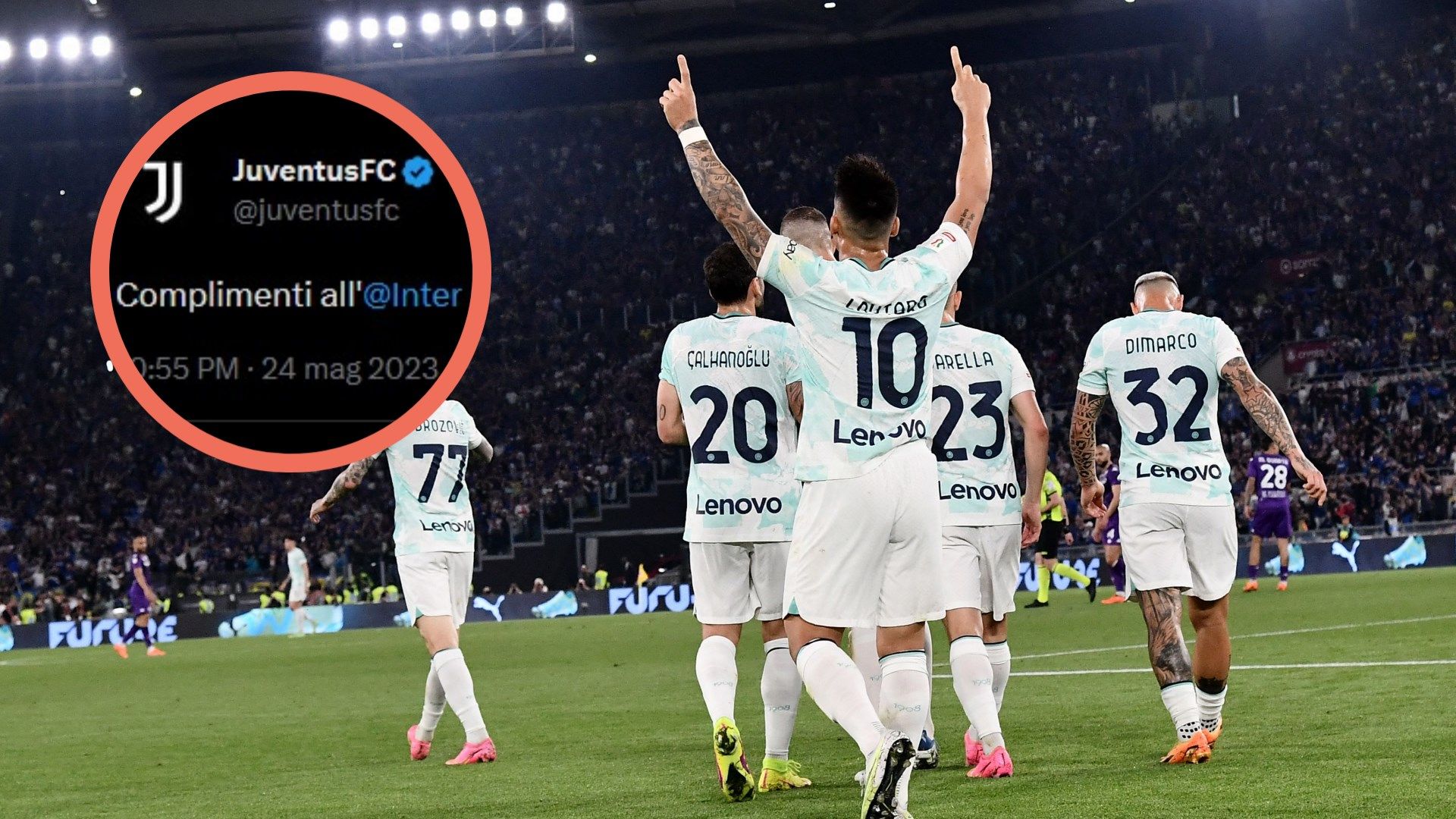 Juve Lautaro Martinez Inter