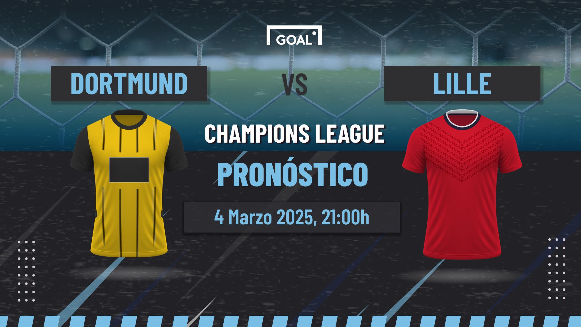 Borussia Dortmund vs Lille Pronóstico y Apuestas Champions League | 04/03/25