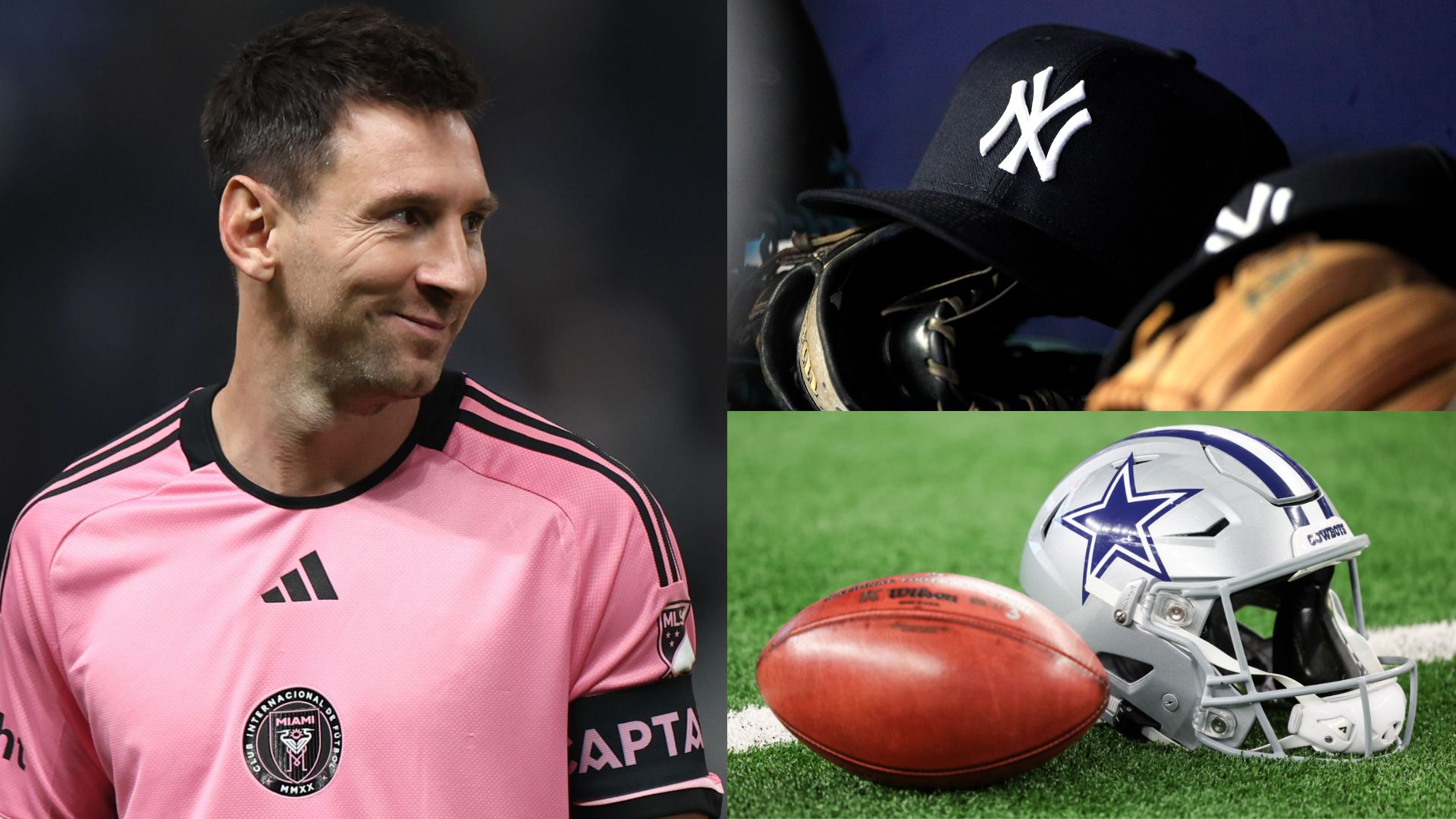 Lionel Messi Inter Miami New York Yankees Dallas Cowboys