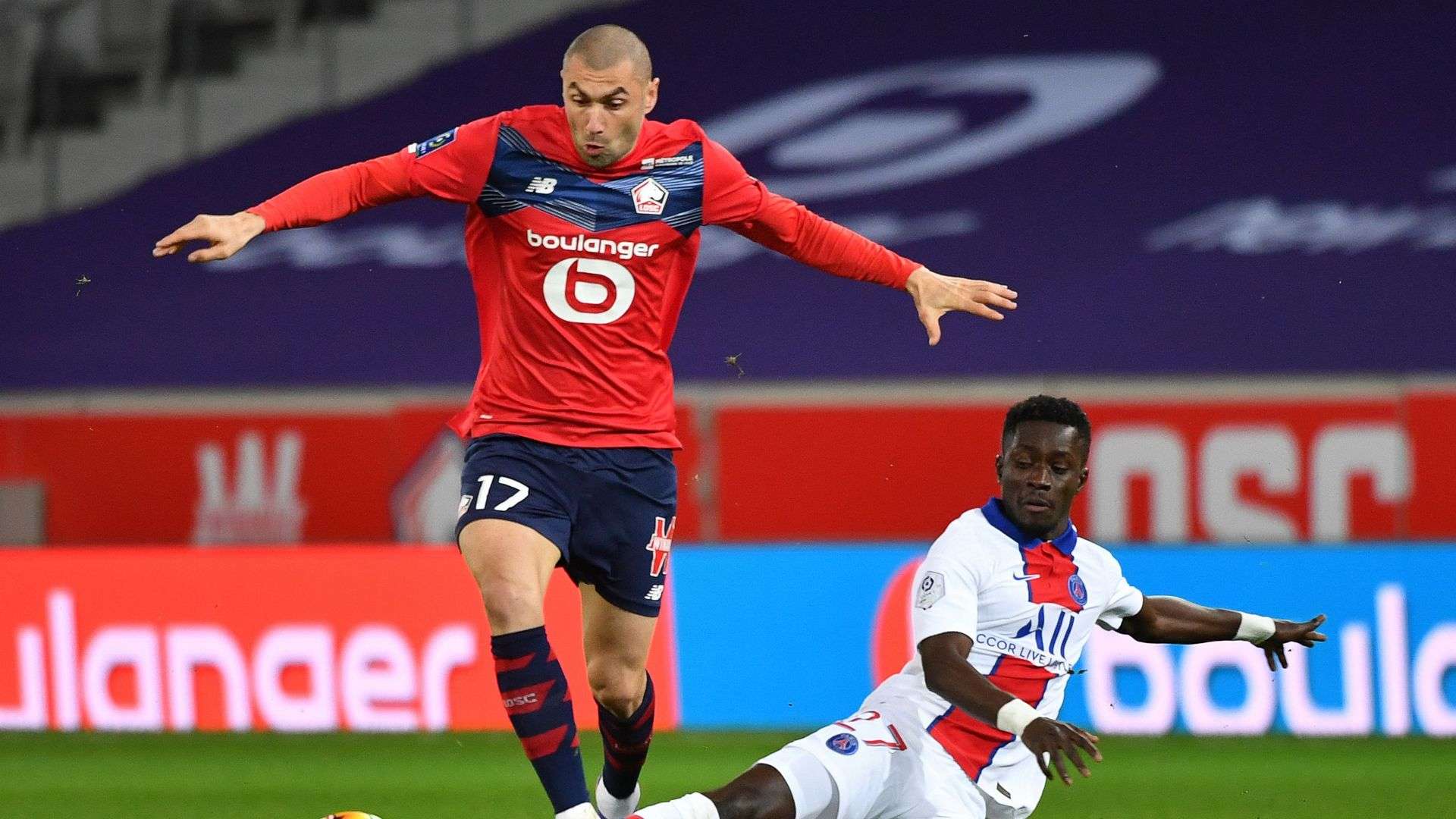 Burak Yilmaz. Lille vs PSG 12.20.2020