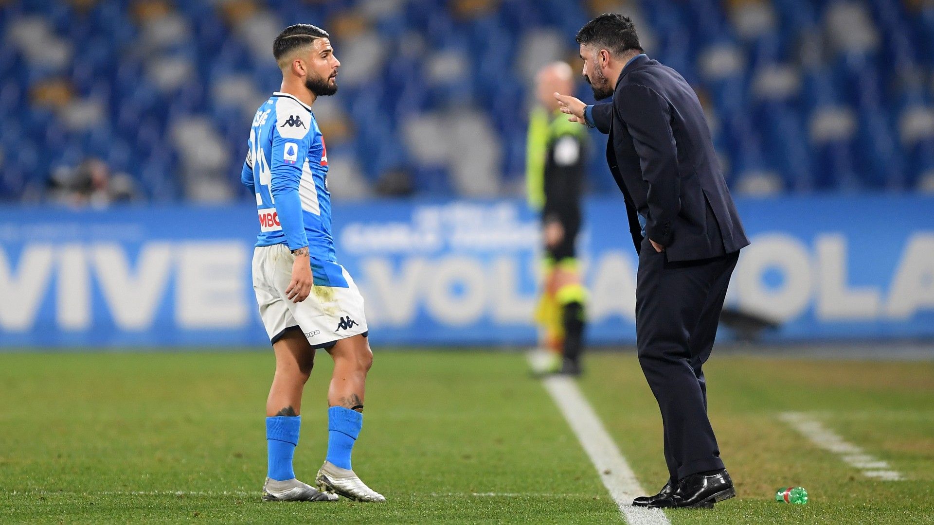 Insigne Gattuso - Napoli Fiorentina