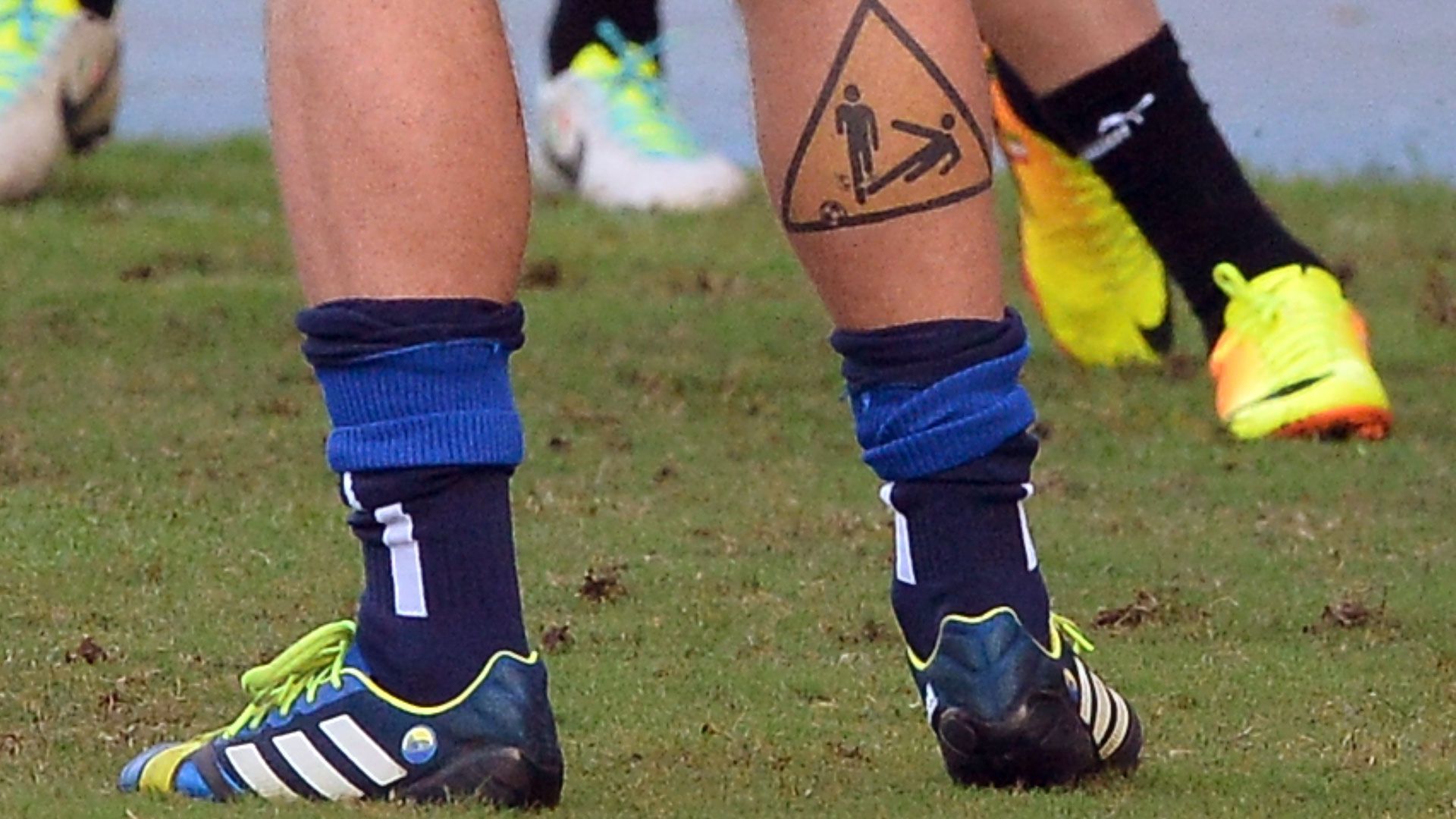 Daniele de Rossi Italien Tattoo 13042013