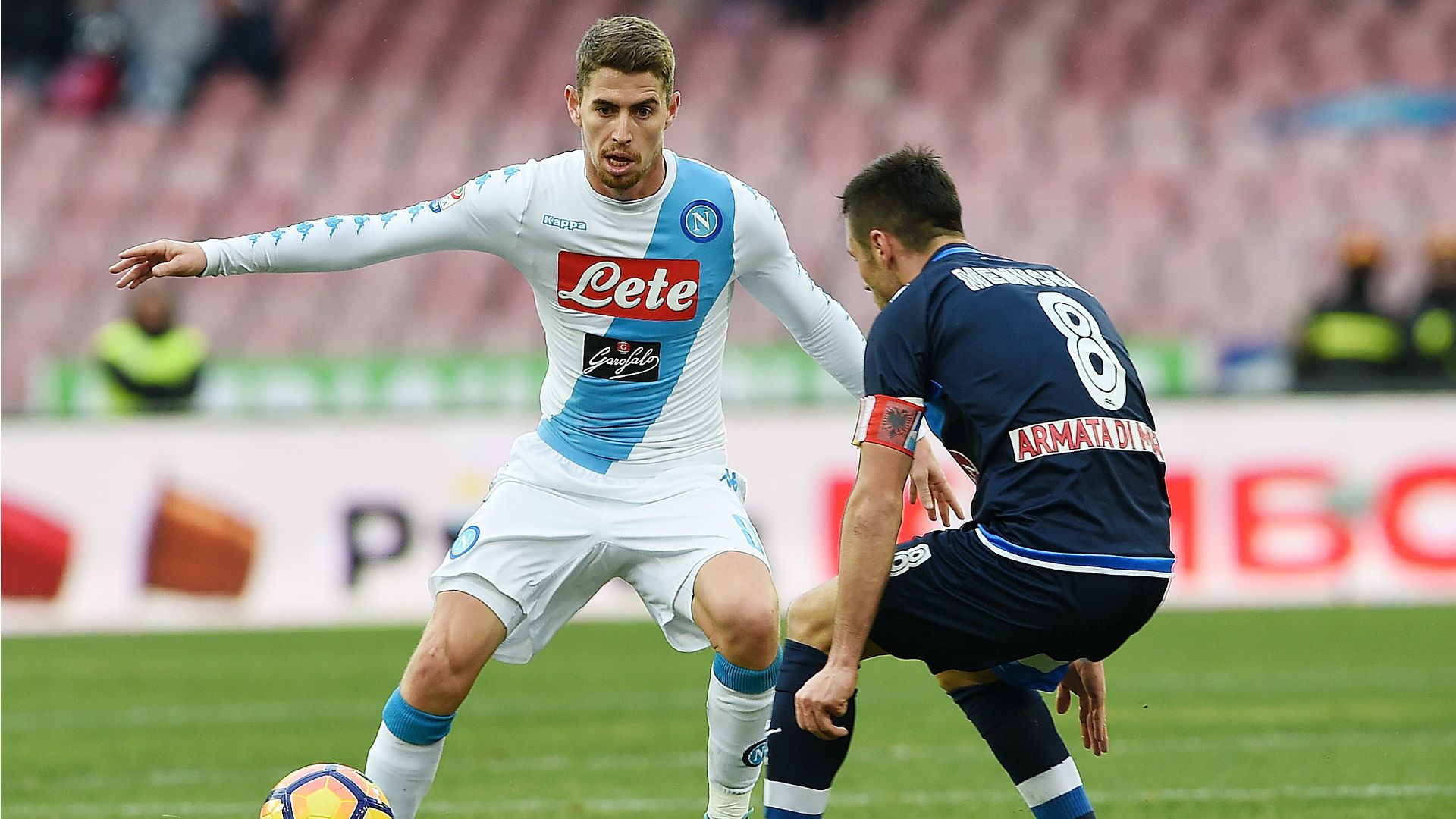 Jorginho Napoli Pescara Serie A 15012017
