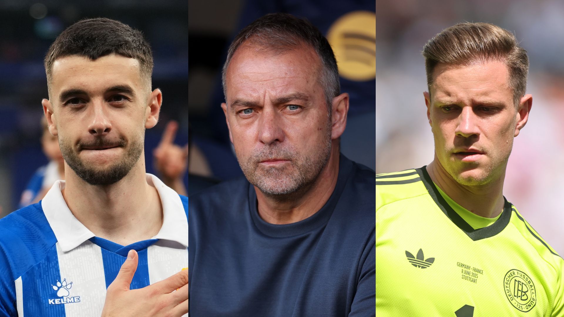 GFX Joan Garcia Hansi Flick Marc-Andre ter Stegen