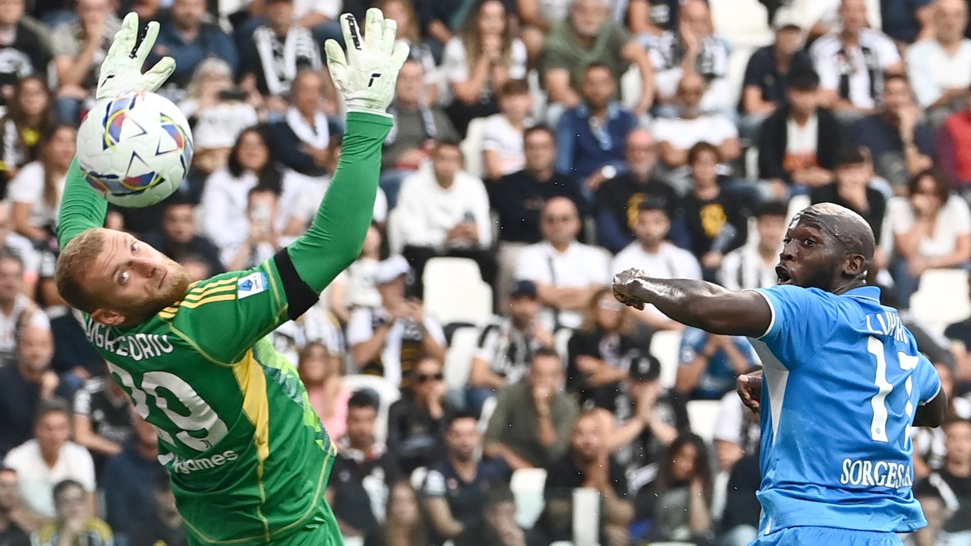 Di Gregorio Lukaku Juventus Napoli