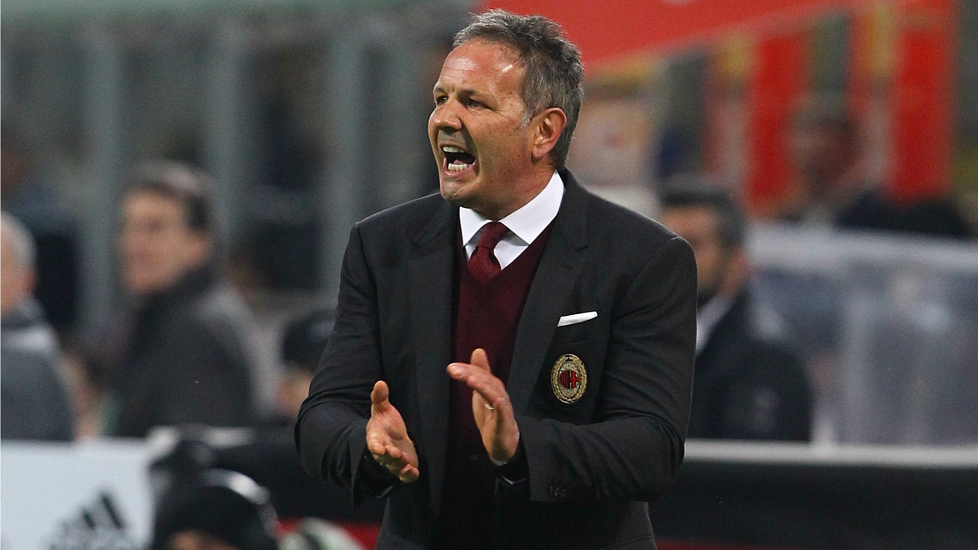 Sinisa Mihajlovic Milan coach Coppa Italia 1032016