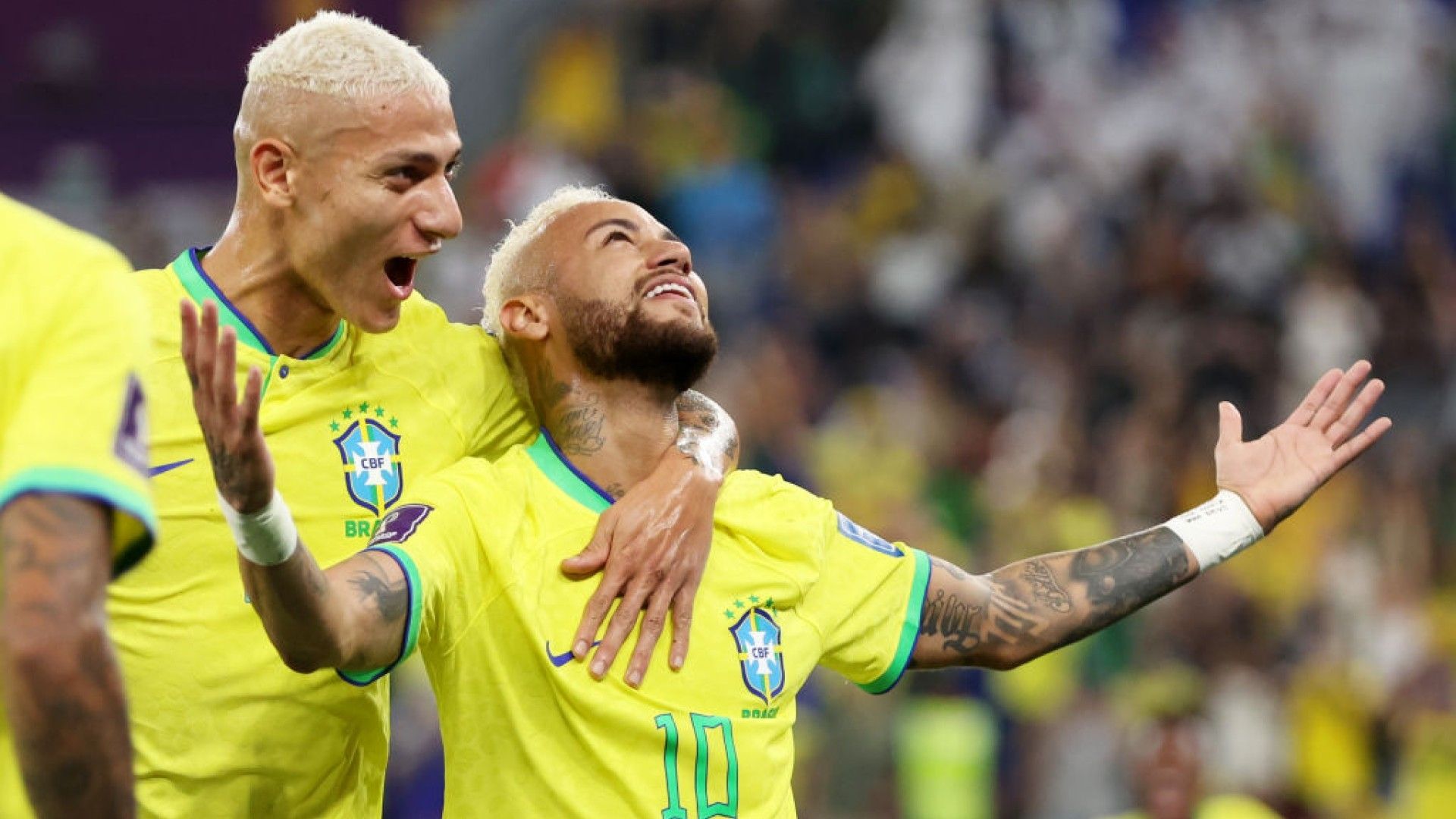 Neymar Richarlison Brasil Qatar 2022