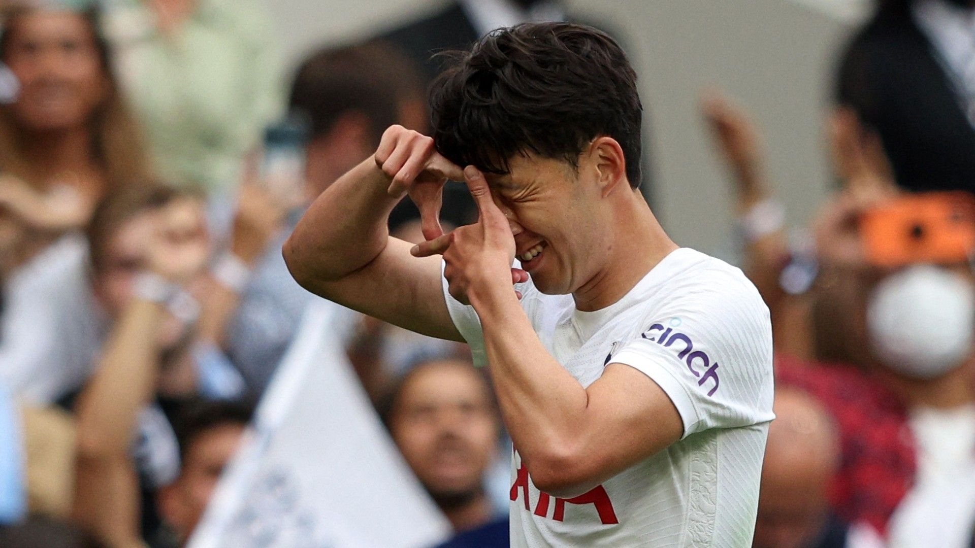 Son Heung-min Tottenham vs Man City Premier League 2021-22