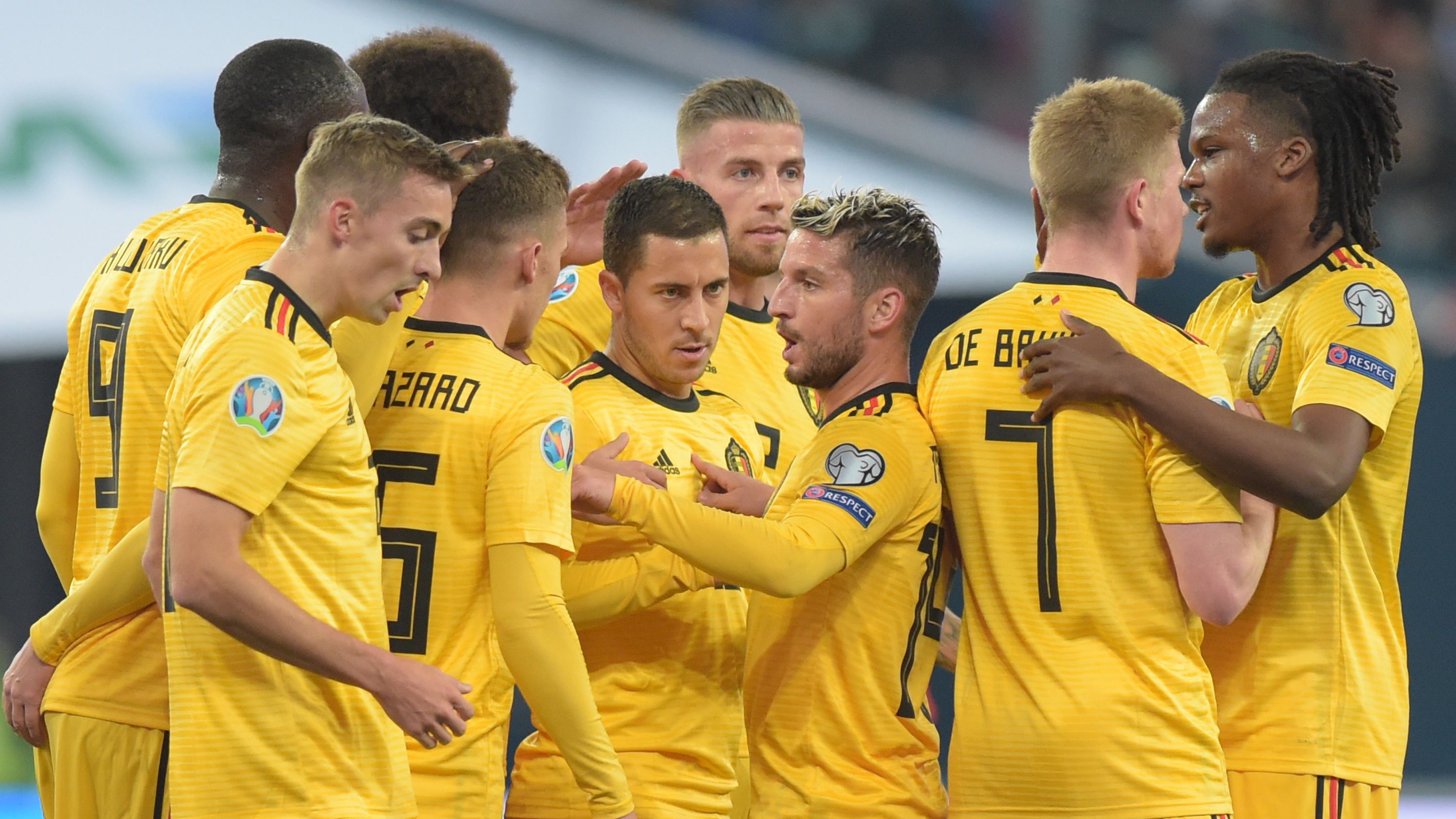 Belgium Russia Euro 2020 Qualification