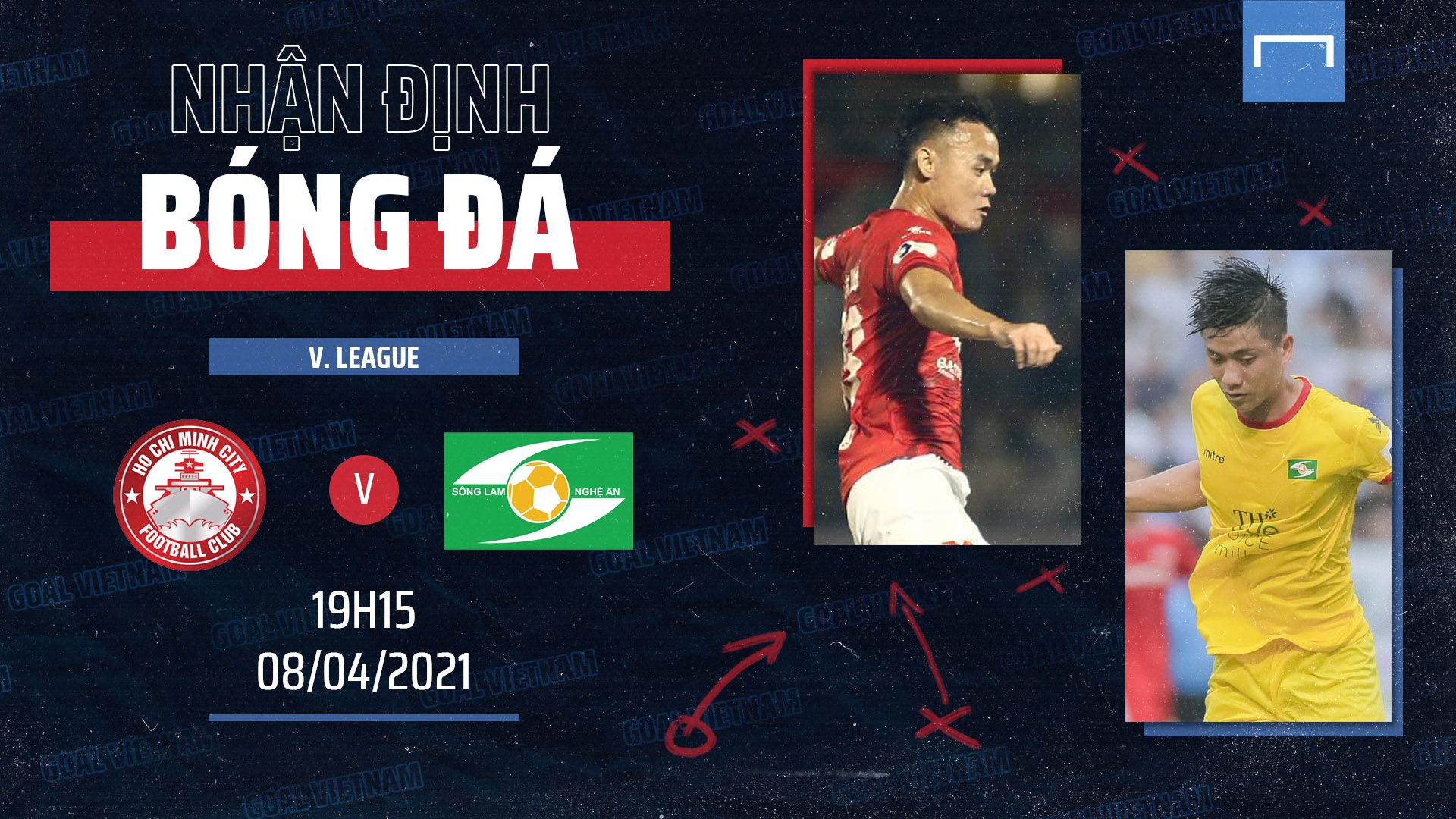 TPHCM vs SLNA Preview V.League 2021