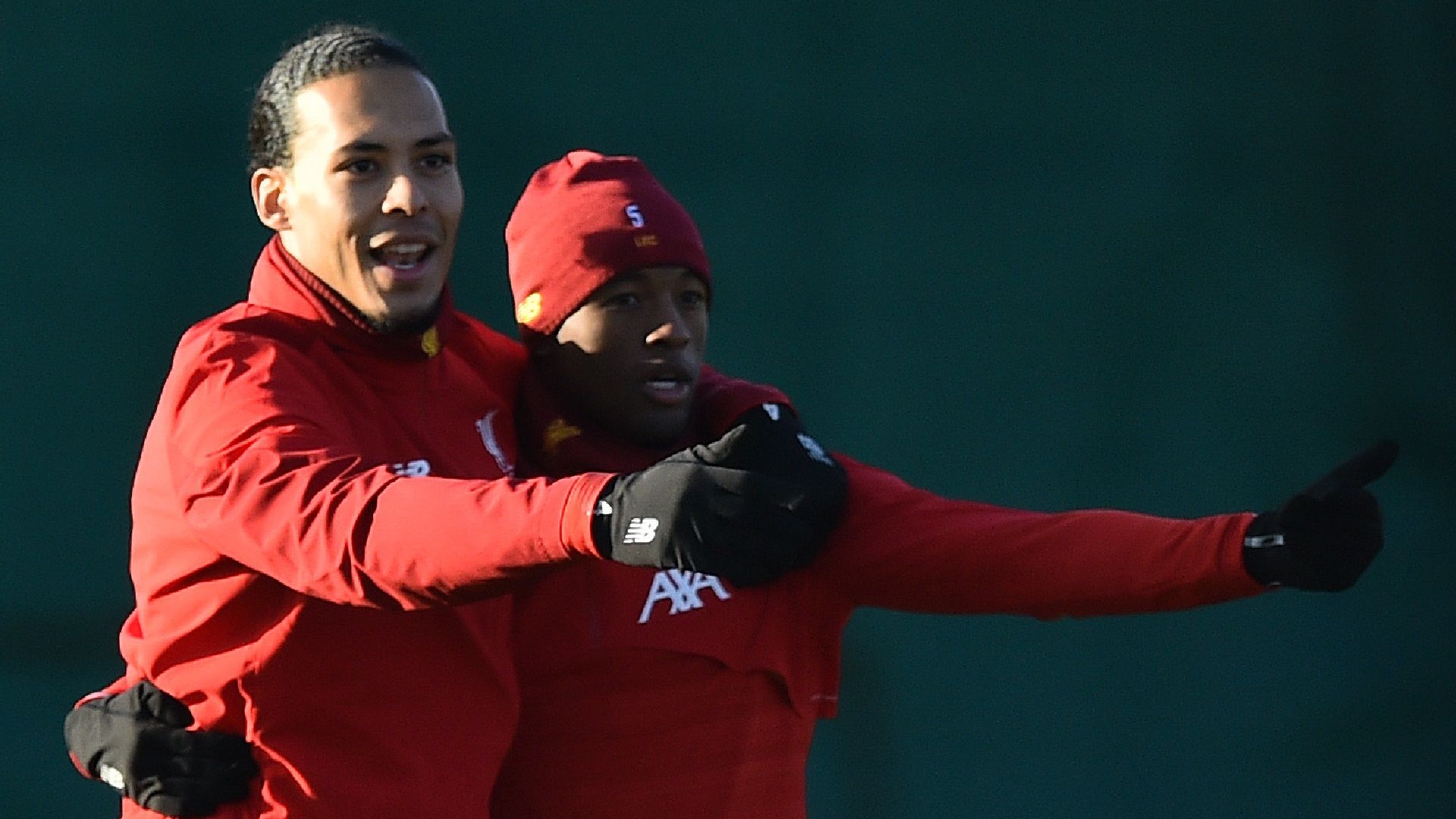 Virgil Van Dijk Georginio Wijnaldum Liverpool 2019