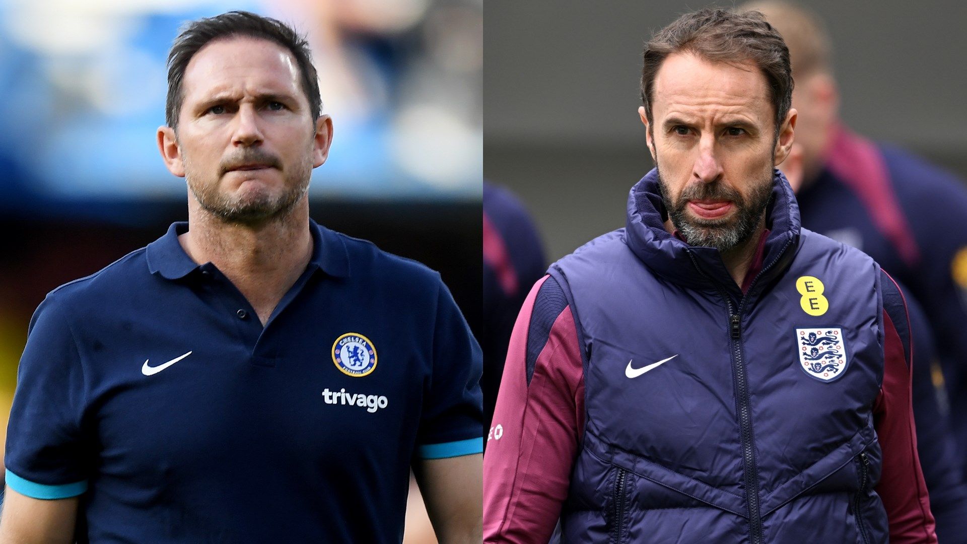 Frank Lampard Gareth Southgate split