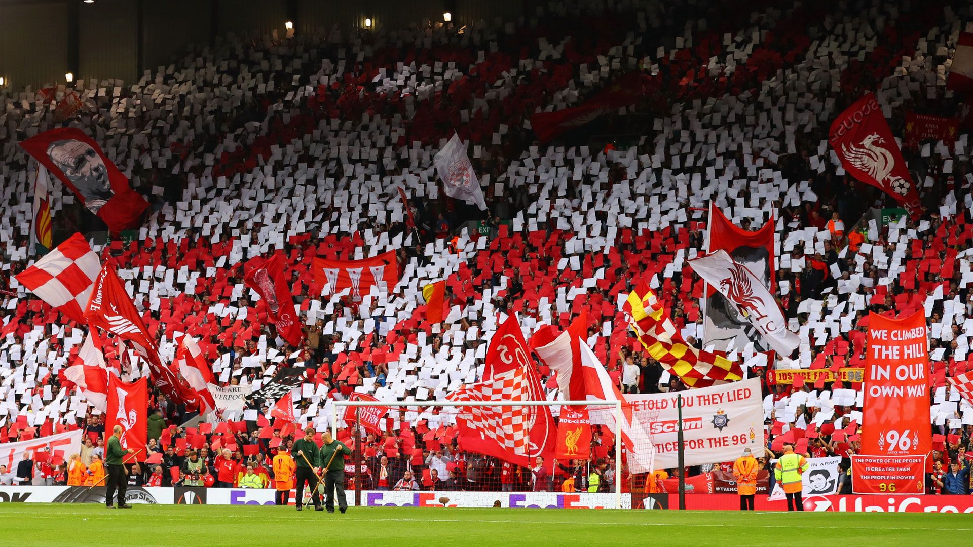 Liverpool Anfield Road Fans