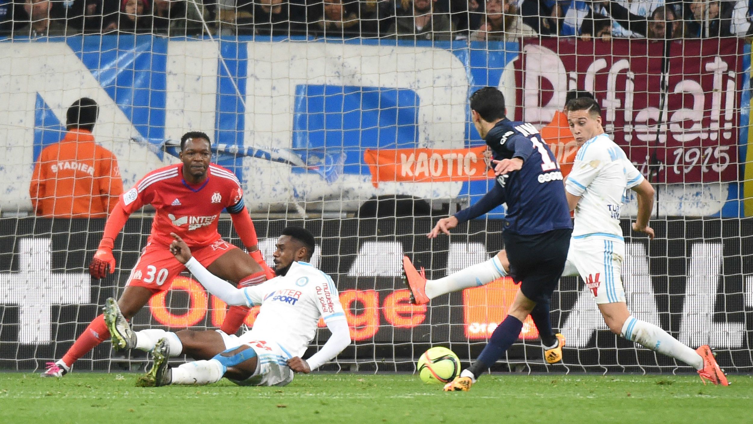 Angel Di Maria PSG Marseille