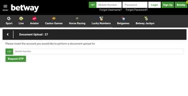 betway south africa security screenshot