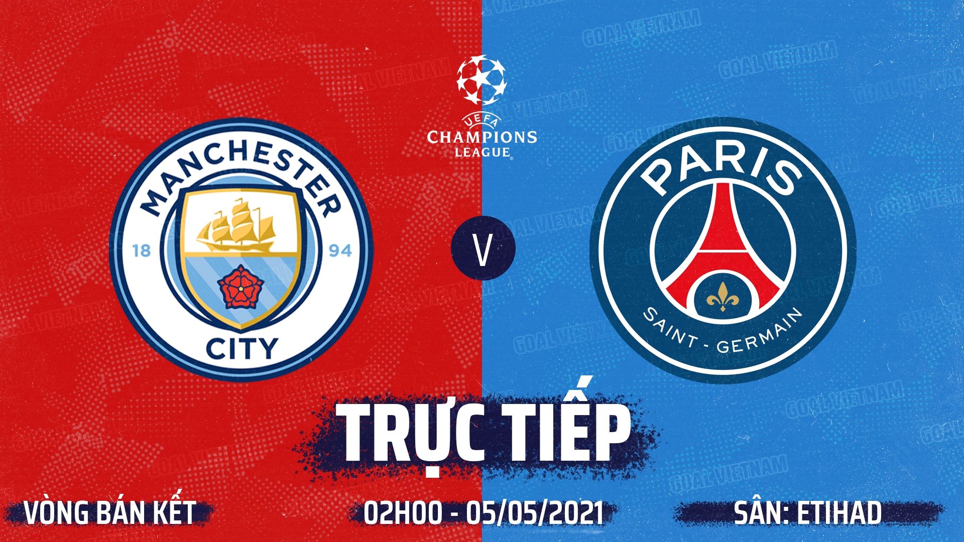 Live: Man City vs PSG