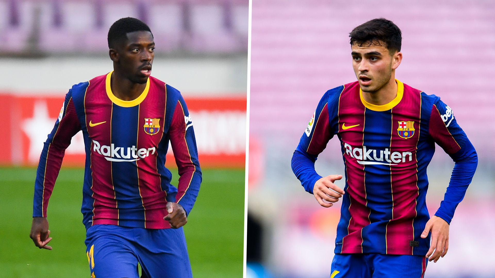 Ousmane Dembele Pedri Barcelona