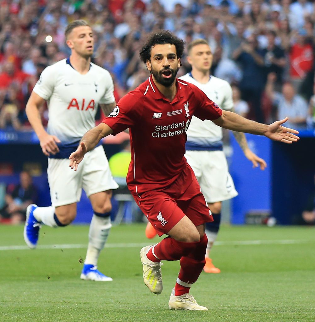 Salah liverpool tottenham ucl final