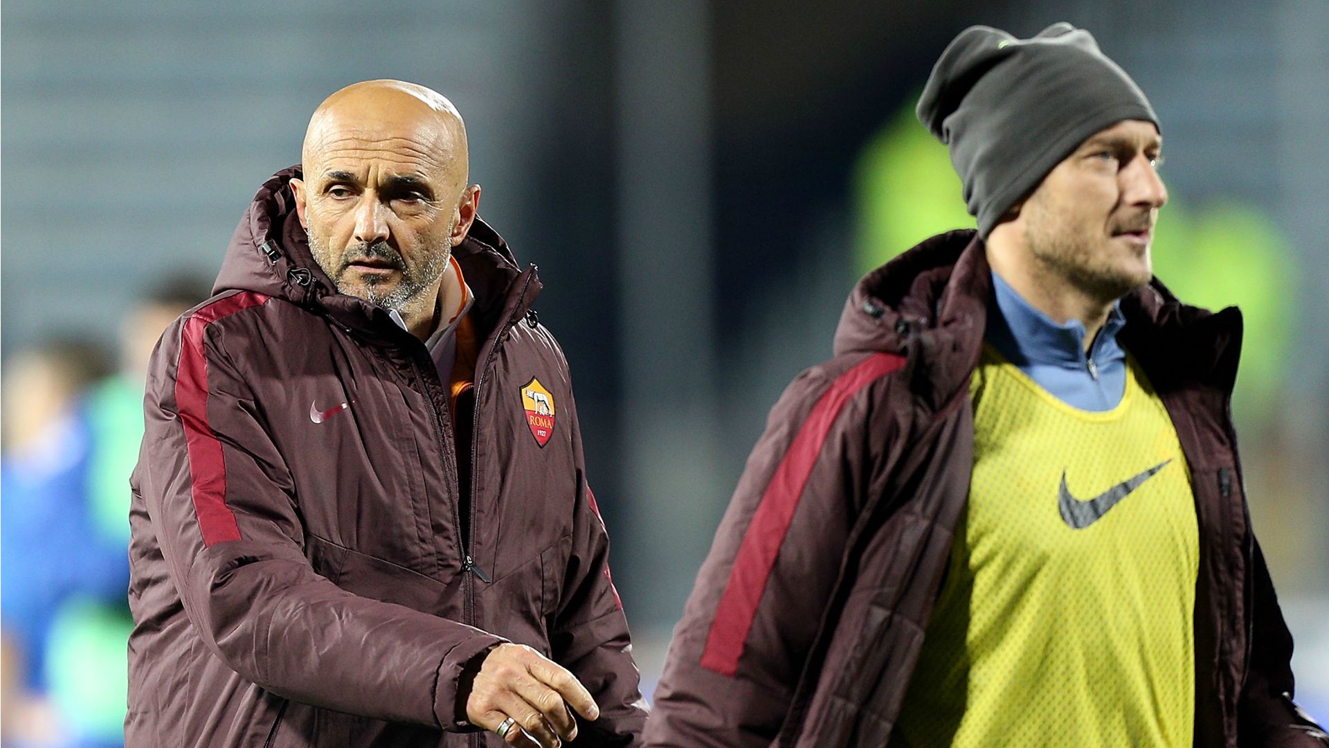 Luciano Spalletti Francesco Totti Roma