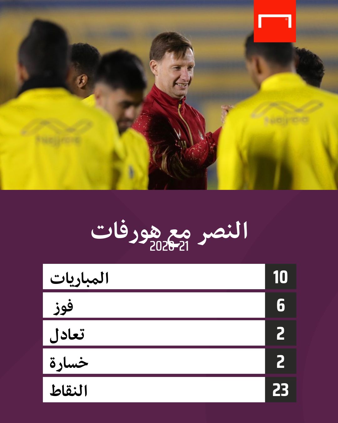 النصر مع هورفات