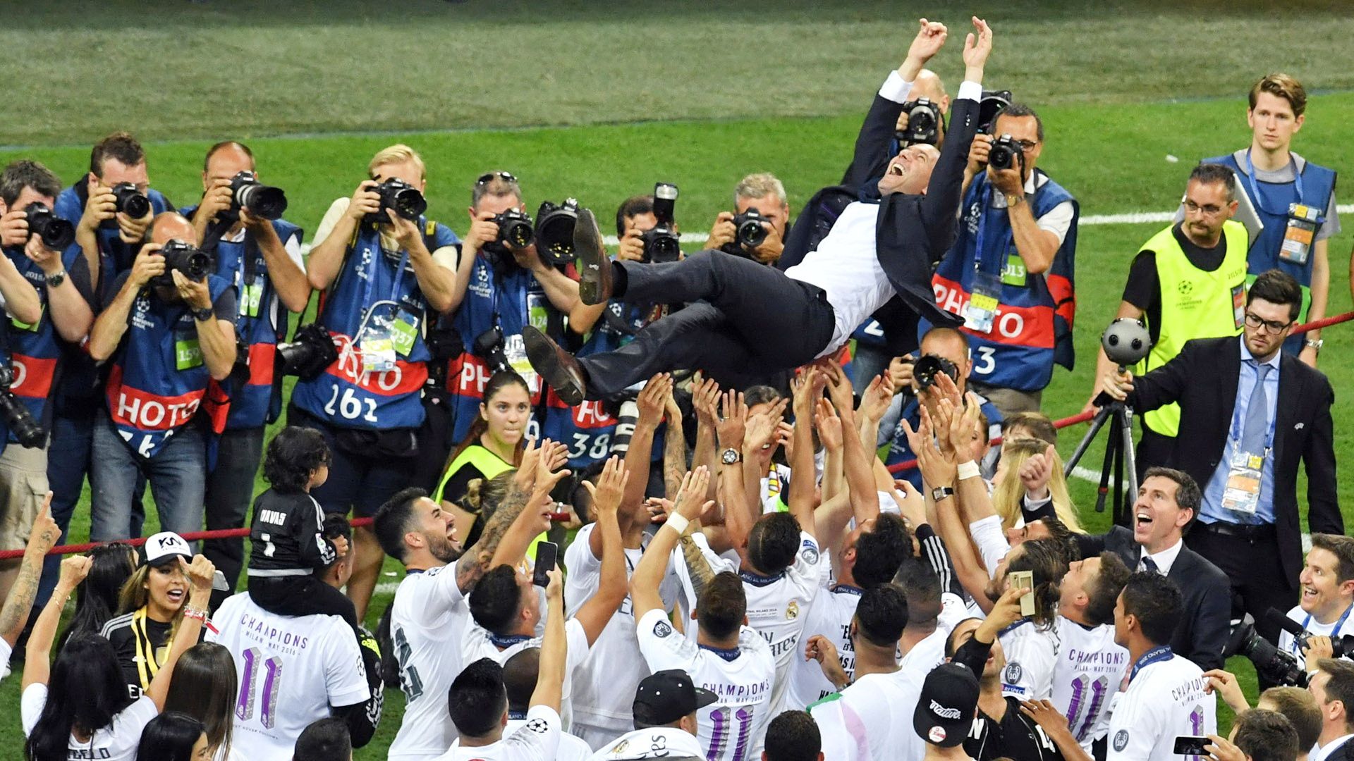 Zinedine Zidane Real Madrid Champions League