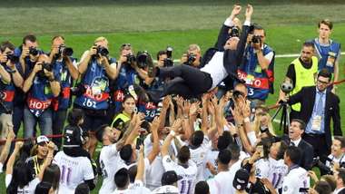 Zinedine Zidane Real Madrid Champions League