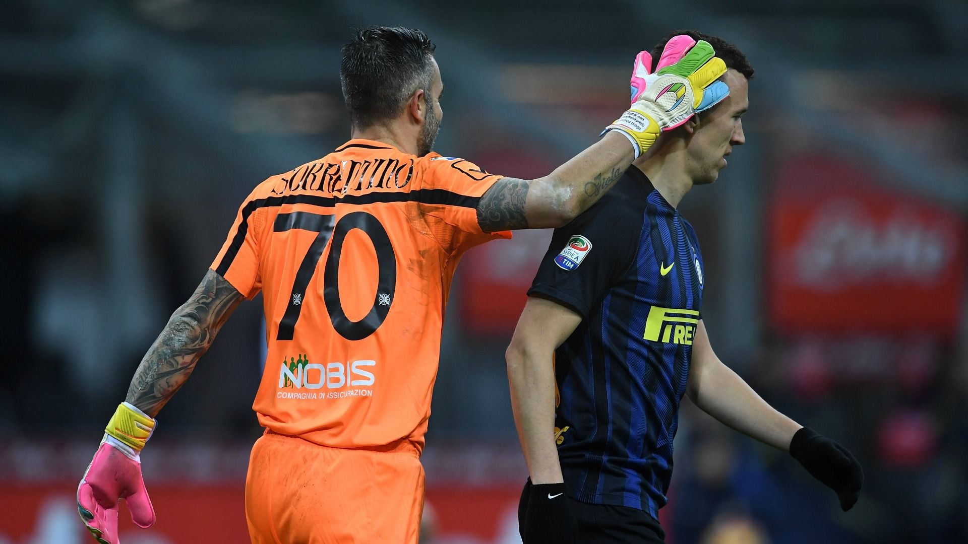 Sorrentino Perisic Inter Chievo