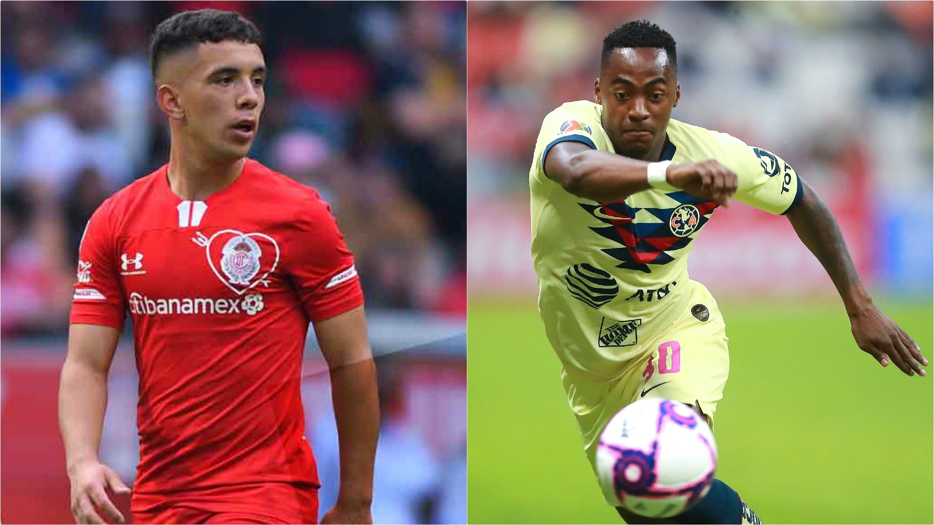 Leonardo Fernández Renato Ibarra Toluca América