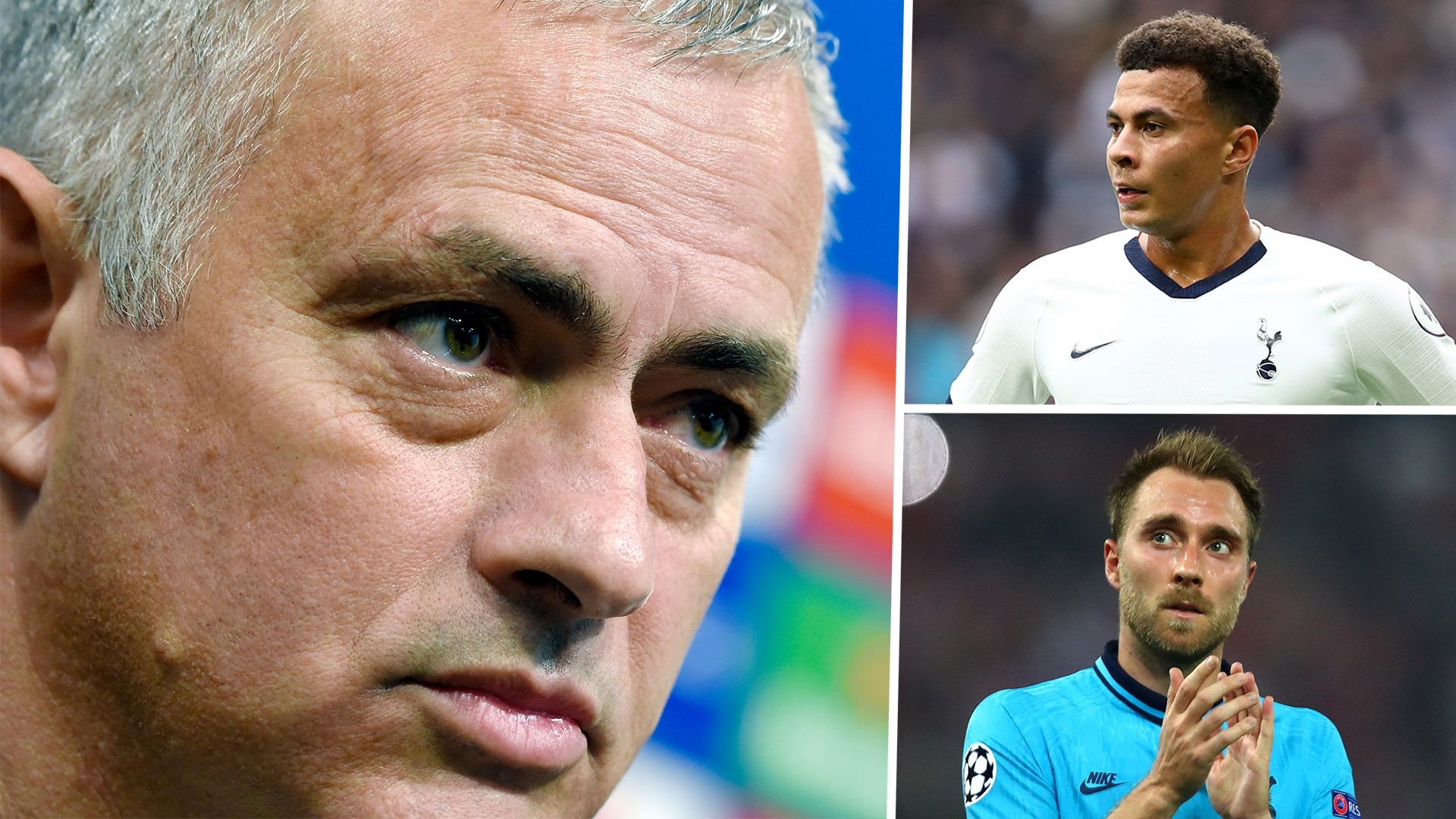 Jose Mourinho Dele Alli Christian Eriksen Tottenham