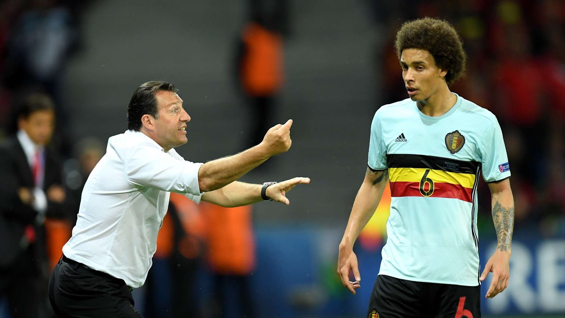 Marc Wilmots, Axel Witsel