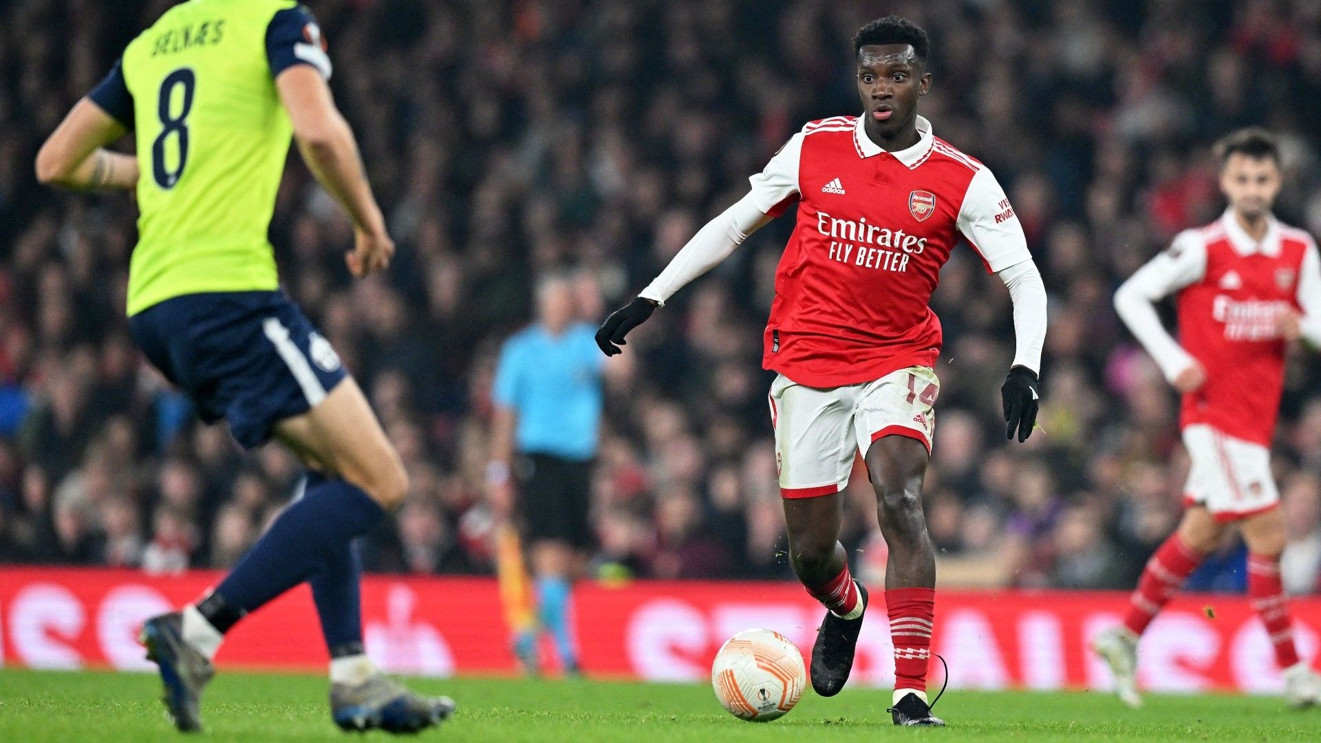 Eddie Nketiah Arsenal 2022-23