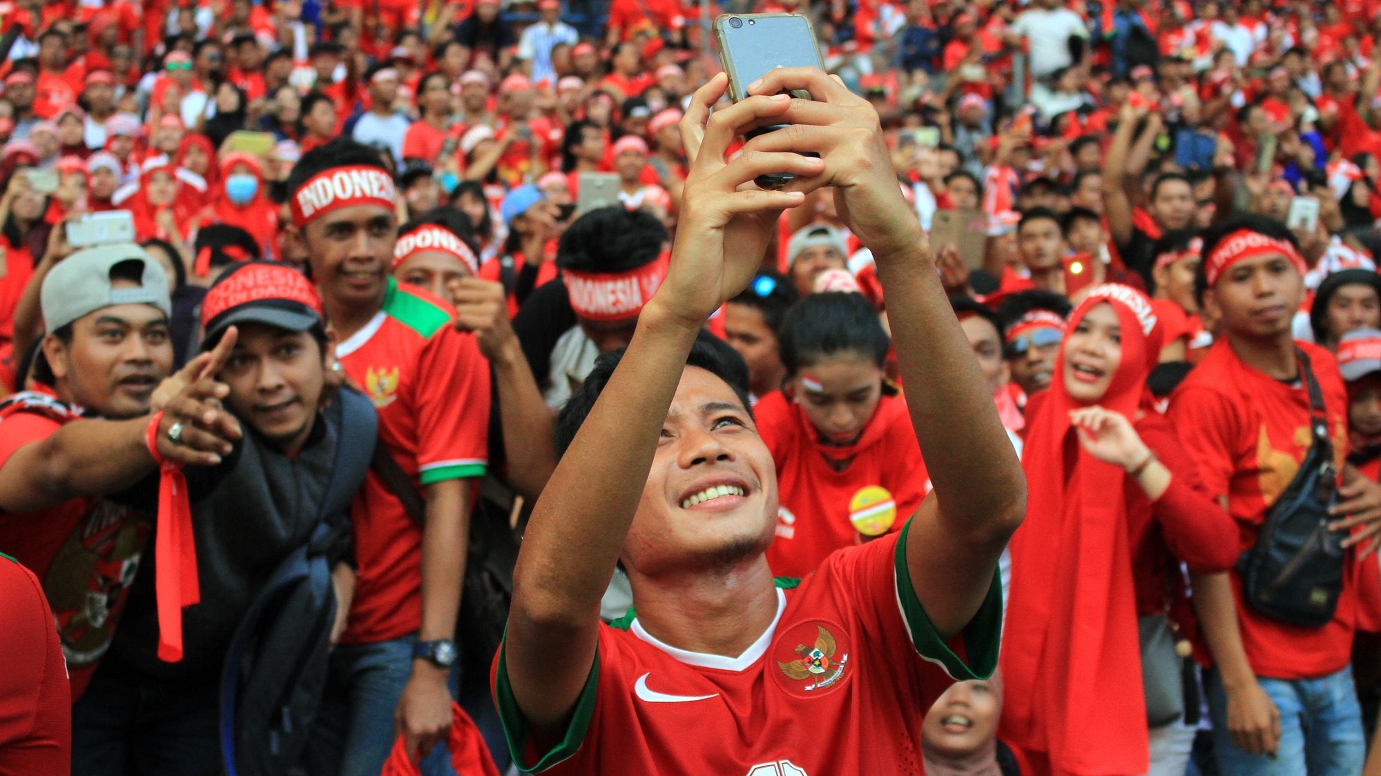 Evan Dimas - Suporter Indonesia