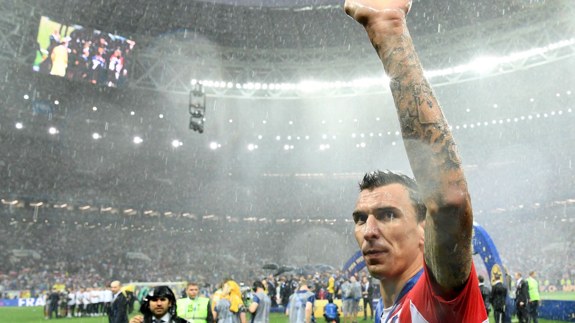 croatia france - mario mandzukic - world cup final - 15072018