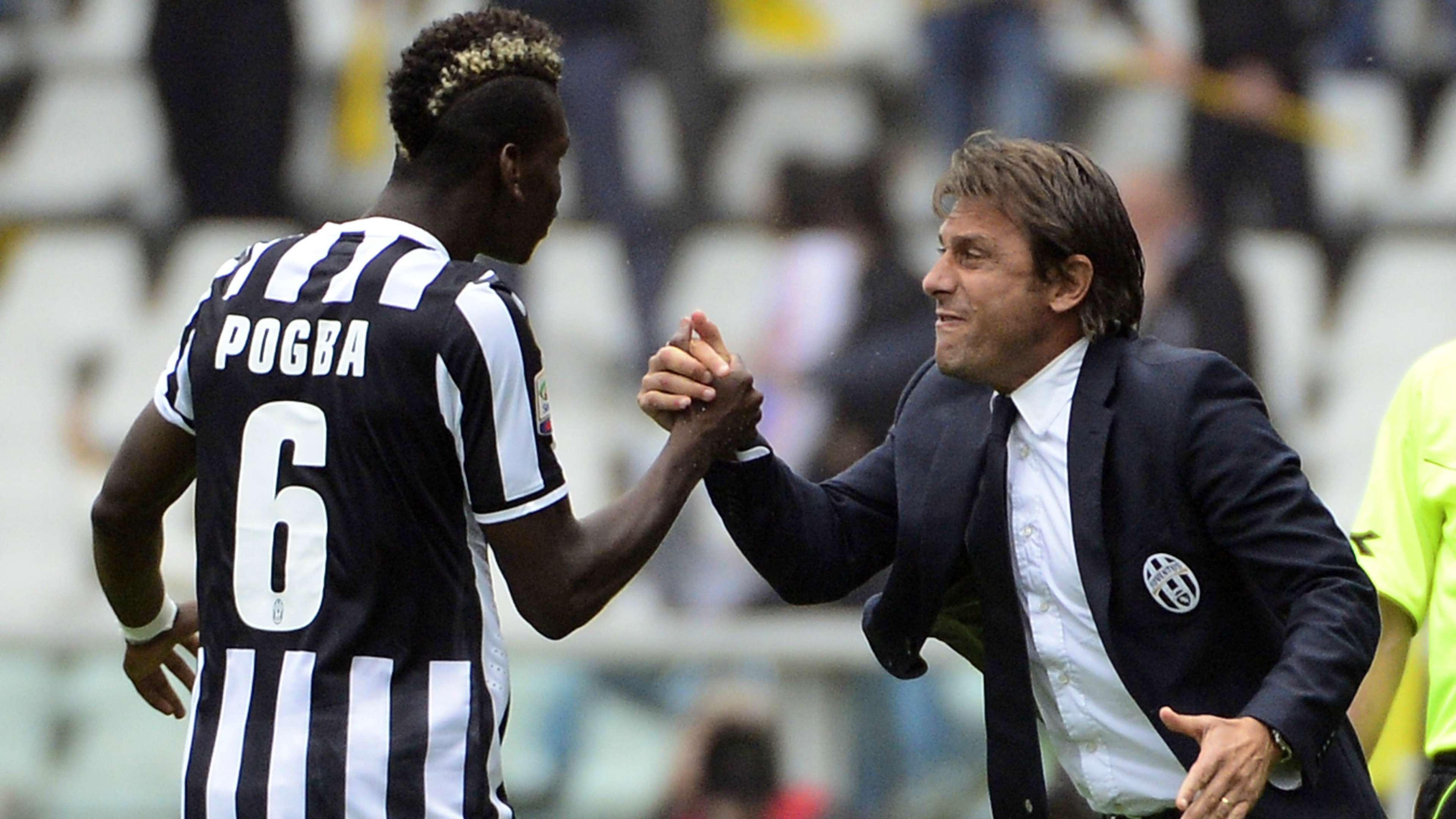 Paul Pogba Antonio Conte Juventus