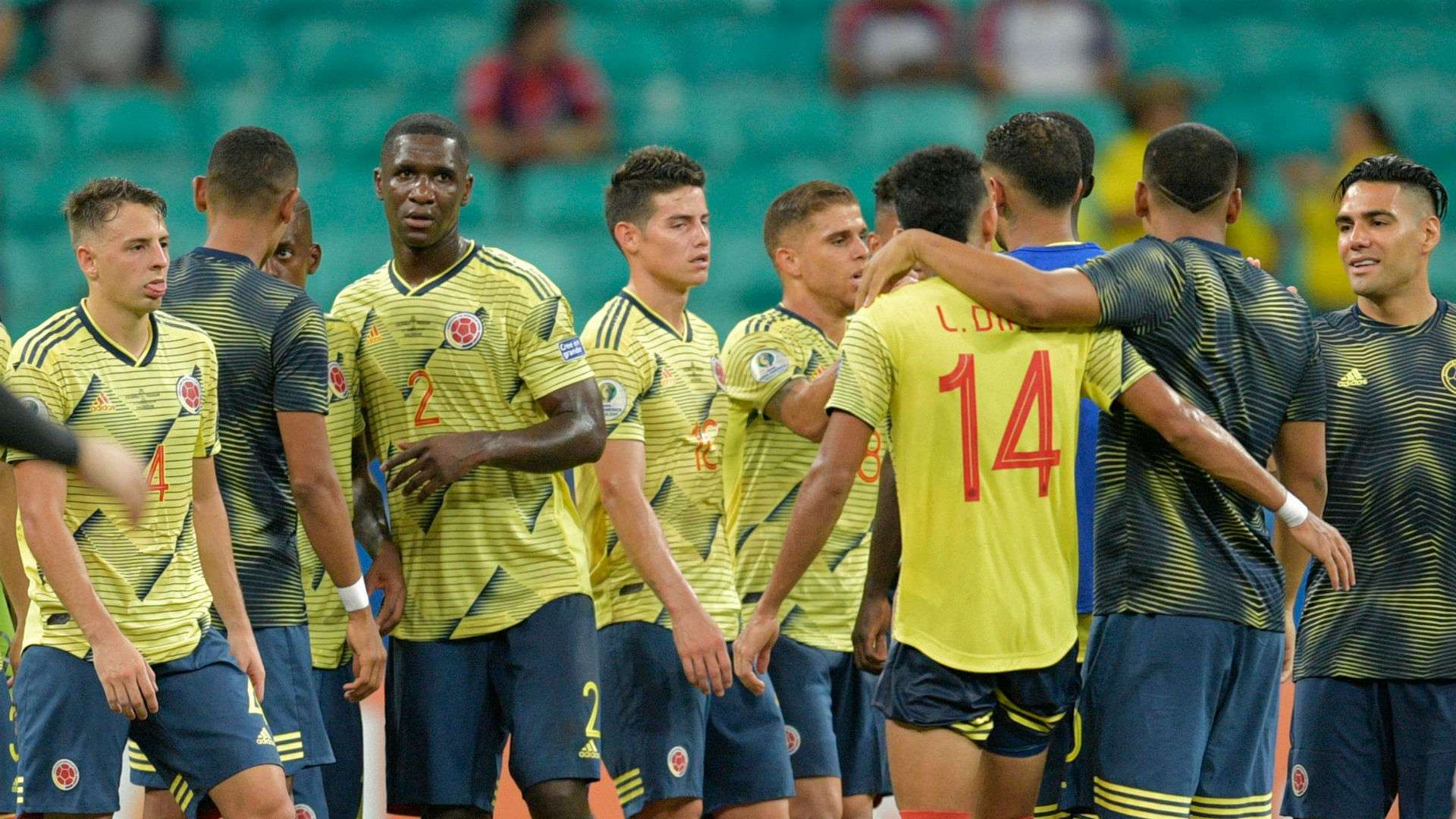 Colombia celebra victoria sobre Paraguay Copa América 2019