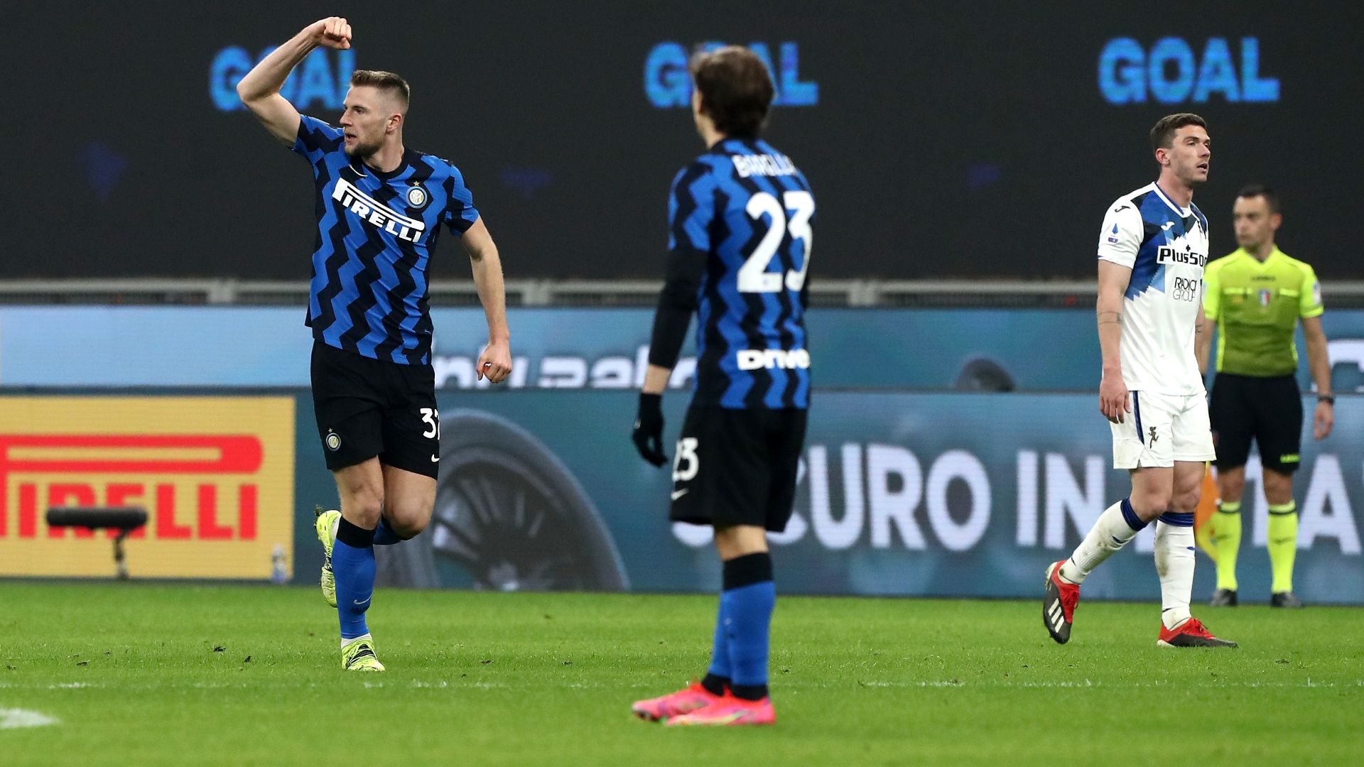 Skriniar Inter Atalanta Serie A
