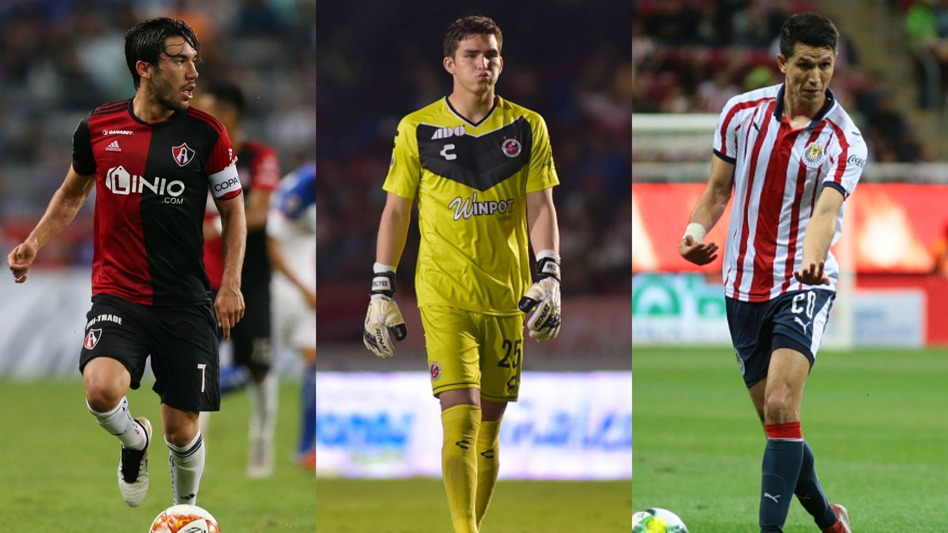 Vigón, Jurado, Molina Liga MX