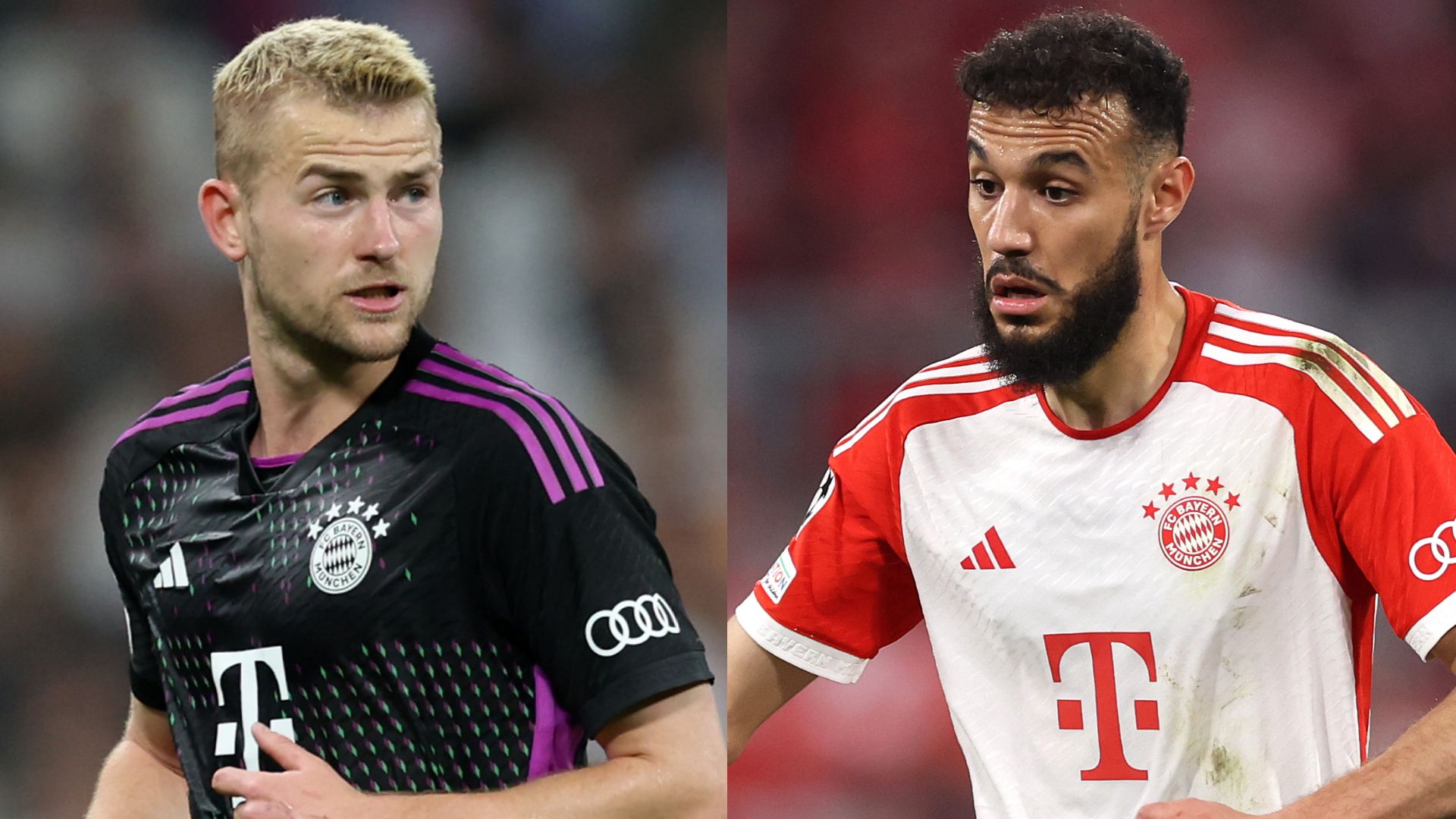 Matthijs de Ligt Noussair Mazraoui Bayern Munich 2023-24