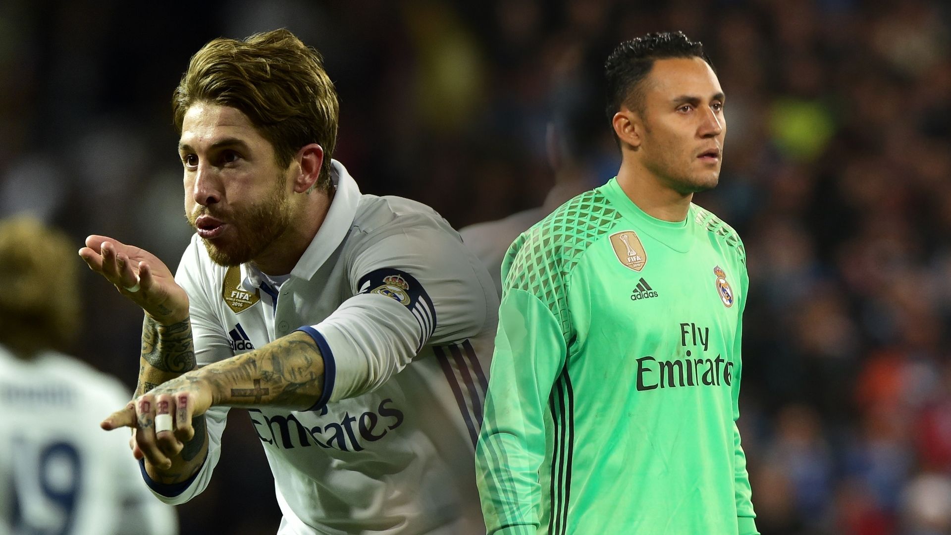 Sergio Ramos, Keylor Navas, Real Madrid