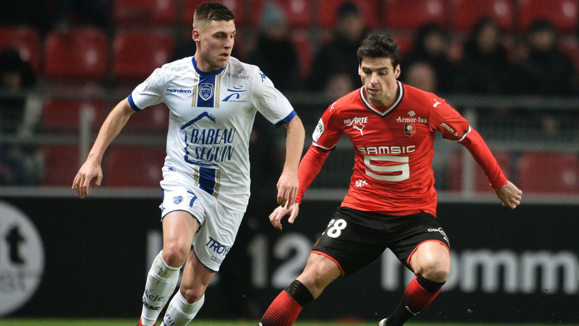 Mour Paye  Yoann Gourcuff Troyes Rennes Ligue 1 24022018.jpg