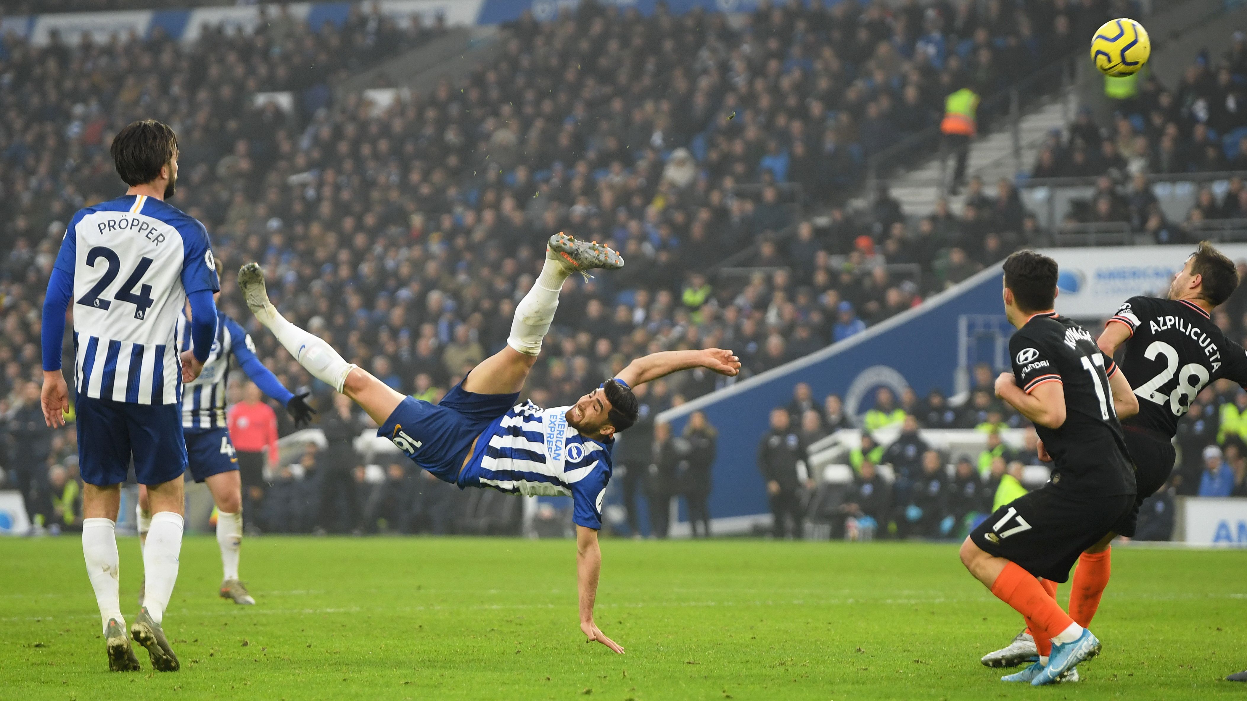 Alireza Jahanbakhsh Brighton Chelsea Premier League