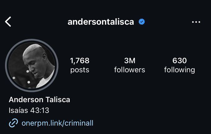 Anderson Talisca Instagram
