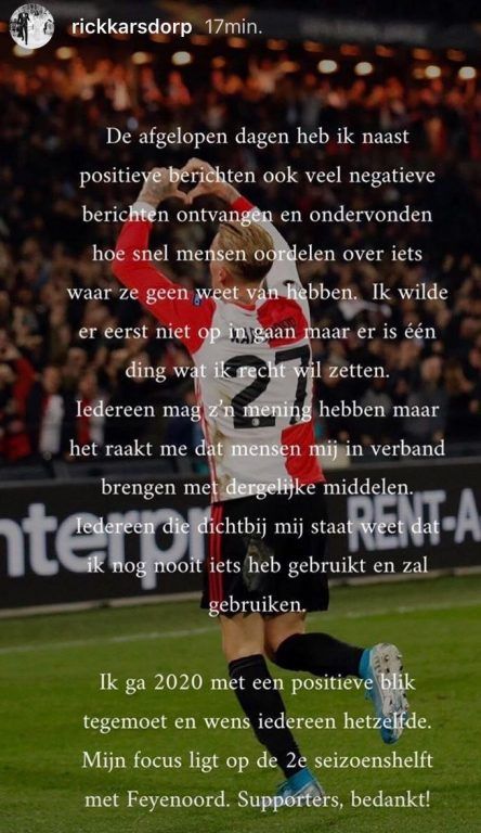 Rick Karsdorp Instagram