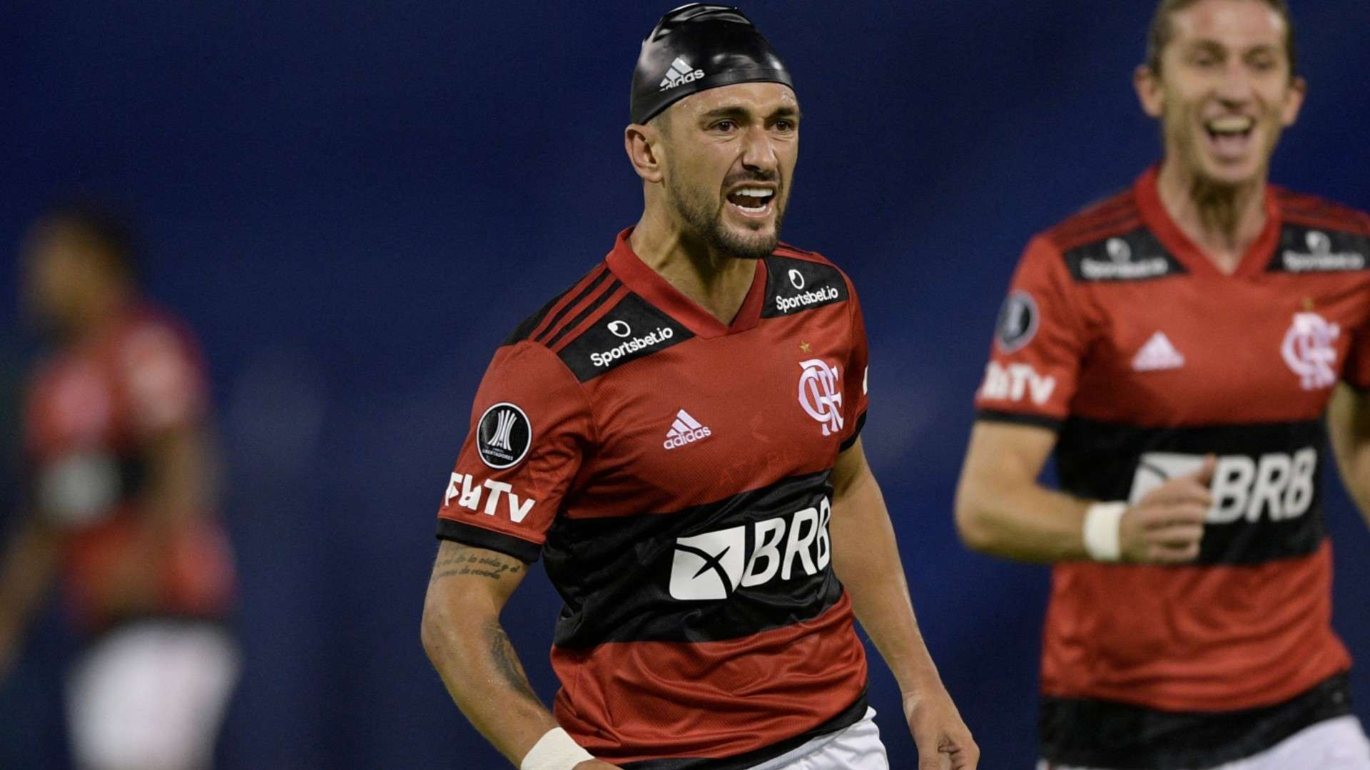 Arrascaeta Flamengo Velez Libertadores 20 04 2021