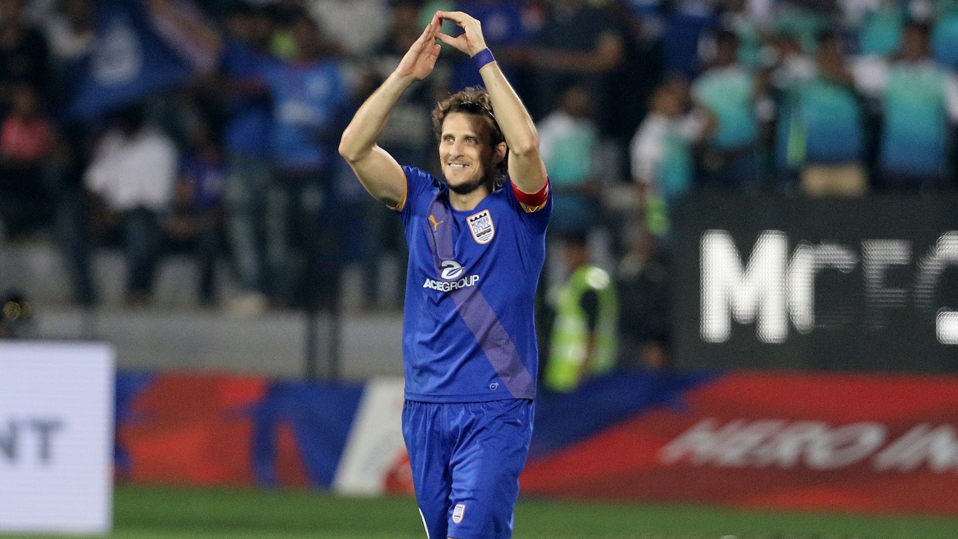 Diego Forlan Mumbai City FC Kerala Blasters FC ISL season 3 2016