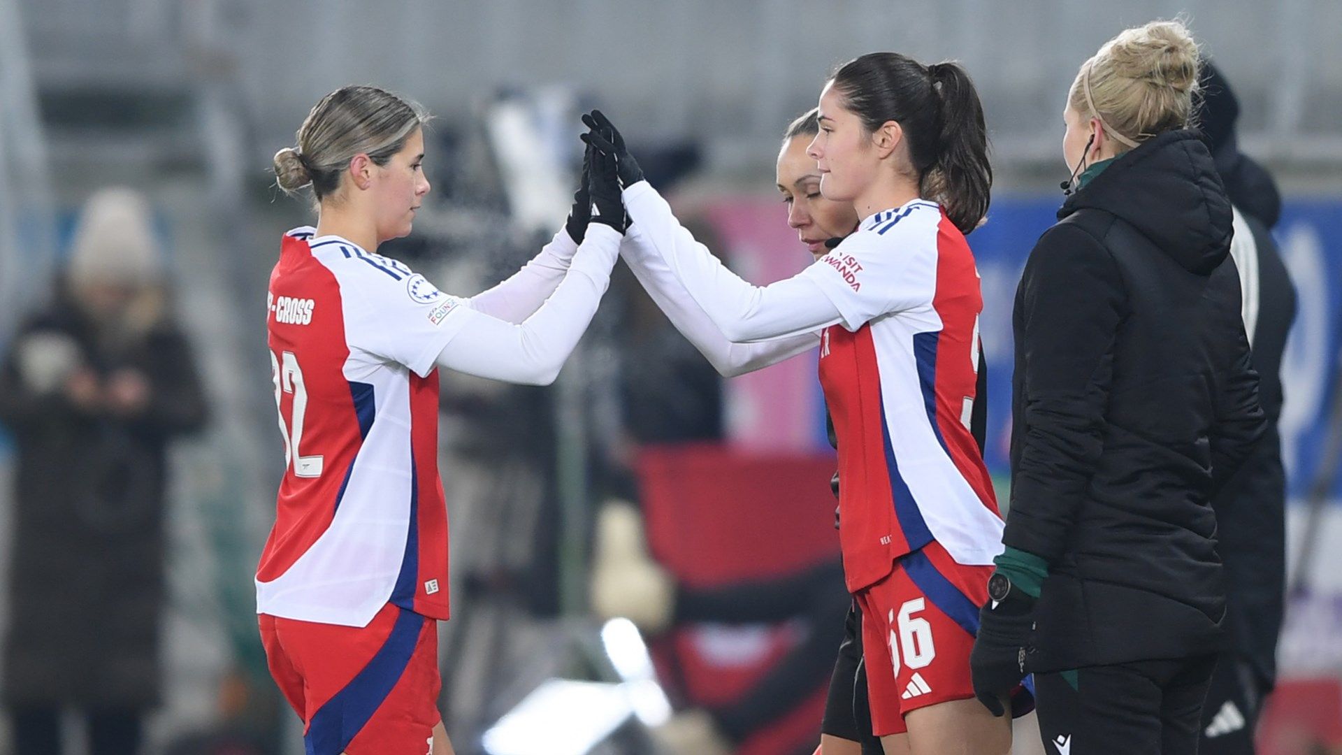 Kyra Cooney-Cross Freya Godfrey Arsenal Women 2024-25