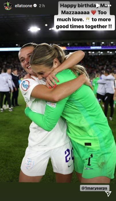 Ella Toone Mary Earps