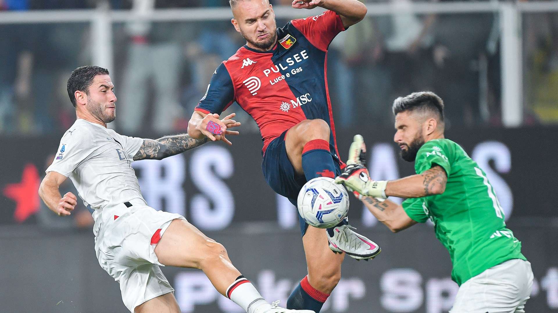 Olivier Giroud Genoa AC Milan