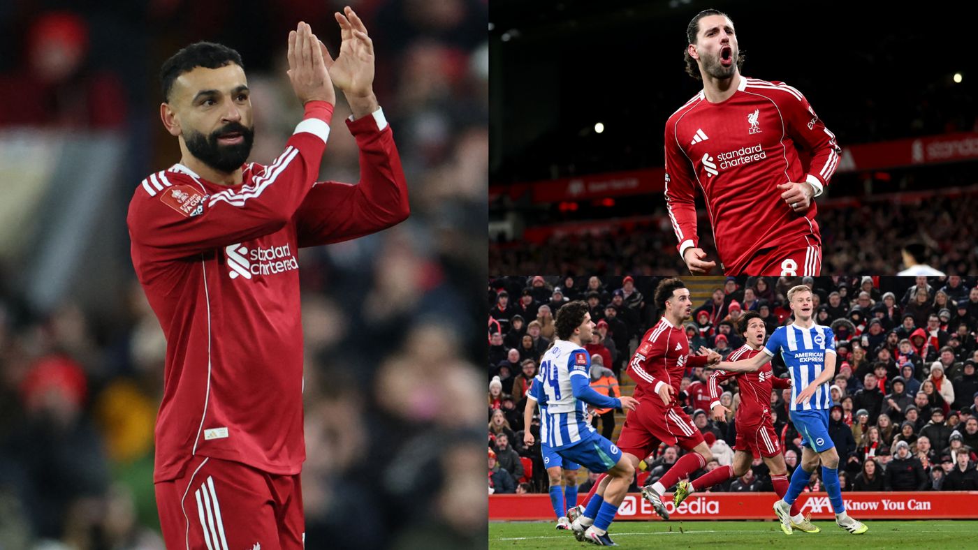 Avaliações do Liverpool contra Brighton: Salah é ovacionado na vitória da FA Cup